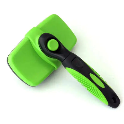 Brosse pour chien autonettoyante